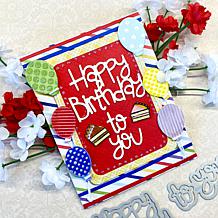 The Stamps of Life Happy Birthday #7 Die Set
