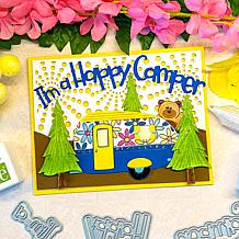 The Stamps of Life Happy Camper Die Set