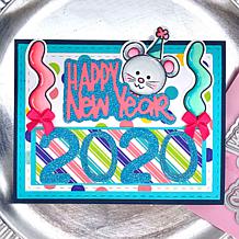 The Stamps of Life Happy New Year Word Die Set