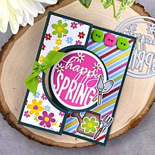 The Stamps of Life Happy Spring Circle Die Set