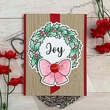 The Stamps of Life HollyWreath2Stamp Dies