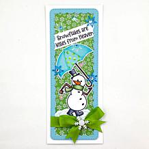 The Stamps of Life Inside Scallop Rounded Rectangle Slimline Die Set