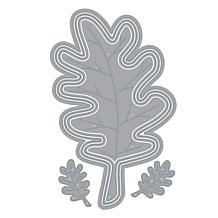 The Stamps of Life Leaf A2 Shaped Card Fold-it Die Set
