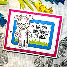 The Stamps of Life Little Peeps Cow Clear Stamp Set