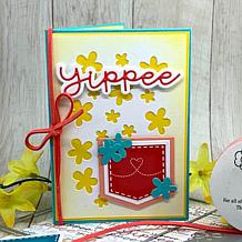 The Stamps of Life Mini A1 Flower & Vine Card Base Die Set