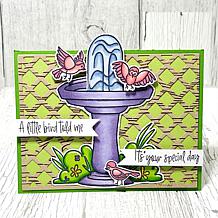 The Stamps of Life morebirdbath2stamp Dies