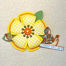 The Stamps of Life Newport Flower A2 Shaped Card Fold-it Die Set