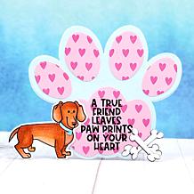 The Stamps of Life Paw Print Fold-It Die