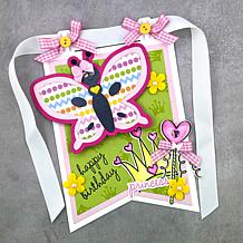 The Stamps of Life Pointed Butterfly Shaped Card Fold-it Die Set