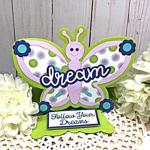 The Stamps of Life Pointed Butterfly Shaped Card Fold-it Die Set