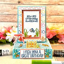 The Stamps of Life Pull-Up Fun Fold Card Die Set