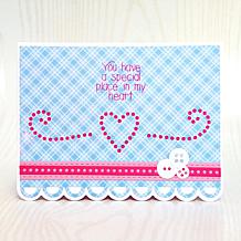 The Stamps of Life Ribbon Edge A2 Card Craft Dies