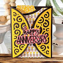 The Stamps of Life Rounded Gate Fold Card Die Set