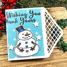 The Stamps of Life - Santa & Snowman Pudgie Dies