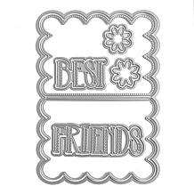 The Stamps Of Life Scalloped Mini A1 Card Base Die Set