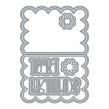 The Stamps Of Life Scalloped Mini A1 Card Base Die Set