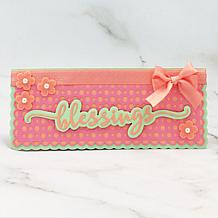 The Stamps of Life Scalloped Slimline Card Die Set