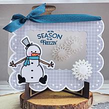 The Stamps of Life Single Scallop A2 Card Die Set