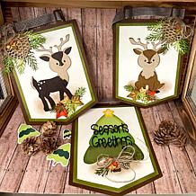 The Stamps of Life Sitting Reindeer Fold-it