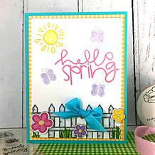 The Stamps of Life springscene2stamp Clear Stamp Set