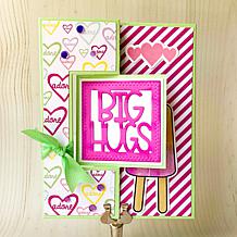 The Stamps of Life Square Flip It Sentiment Die Set