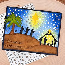 The Stamps of Life Starry Night Background Die