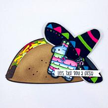 The Stamps of Life Taco & Sombrero Shaped Card Fold-it Bundle Die Set