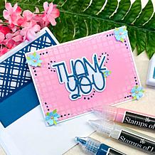 The Stamps of Life Thank You #6 Die Set