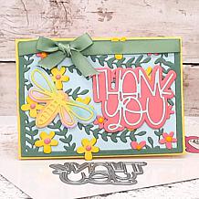 The Stamps of Life Thank You #6 Die Set