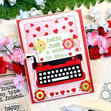 The Stamps of Life Typewriter 2 Stamp Dies