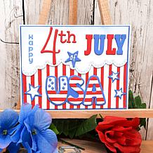 The Stamps of Life USA Shaped Card Fold-it Die Set