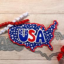 The Stamps of Life USA Shaped Card Fold-it Die Set