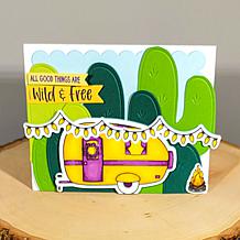 The Stamps of Life words4camper Stamp Set