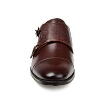 Thomas & Vine Men's Calvin Double Monk Strap Dress Shoe