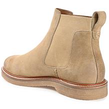 Thomas & Vine Men's Cedric Plain Toe Suede Chelsea Boot