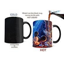 Thomas Kinkade Disney 90 Years of Mickey Heat-Sensitive Morphing Mug