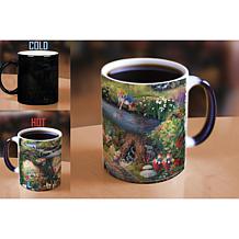 Thomas Kinkade Disney Alice in Wonderland Heat-Changing Morphing Mug