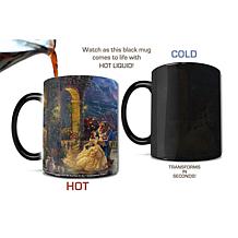 Thomas Kinkade Disney Beauty and the Beast Heat-Sensitive Morphing Mug