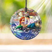 Thomas Kinkade Disney Glass Hanging Print - Little Mermaid 
