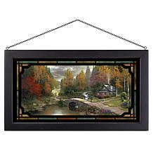 Thomas Kinkade© Studios "The Valley of Peace" Framed Glass
