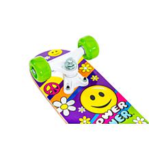 TITAN Flower Power Princess 17 Inch Complete Skateboard for Girls 8...