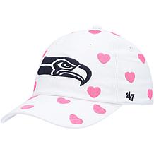 Toddler Girls '47 White Seattle Seahawks Surprise Clean Up Adjustab...