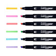Tombow MONO Edge Highlighters 6-pack