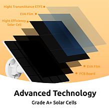 Toucan 2-pack 2K Wireless Cameras with 2 Solar Panels