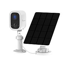 Toucan 2-pack 2K Wireless Cameras with 2 Solar Panels