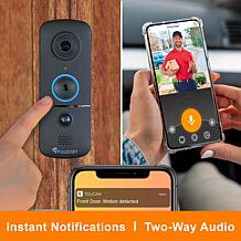 Toucan Wireless 2-Way Talk V3D Video Doorbell