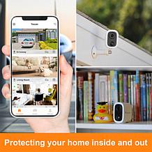 Toucan Wireless Security Camera S4 2-Pack with 2K Video & Night Vision