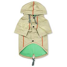 Touchdog Cloudburst Waterproof Reversible Dog Raincoat