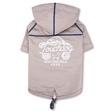 Touchdog Cloudburst Waterproof Reversible Dog Raincoat