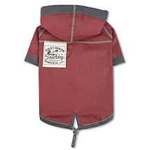 Touchdog Cloudburst Waterproof Reversible Dog Raincoat